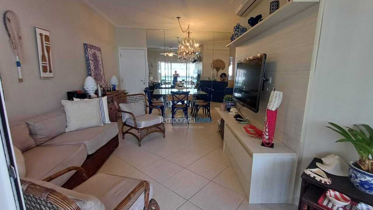 Apartamento para aluguel de temporada em Bertioga (Riviera de São Lourenço)