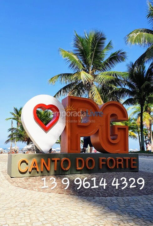 Apartamento para aluguel de temporada em Praia Grande (Canto do Forte)