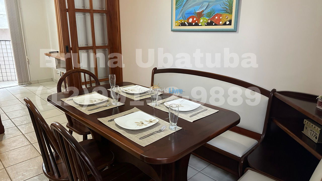 Apartamento para aluguel de temporada em Ubatuba (Praia Grande)