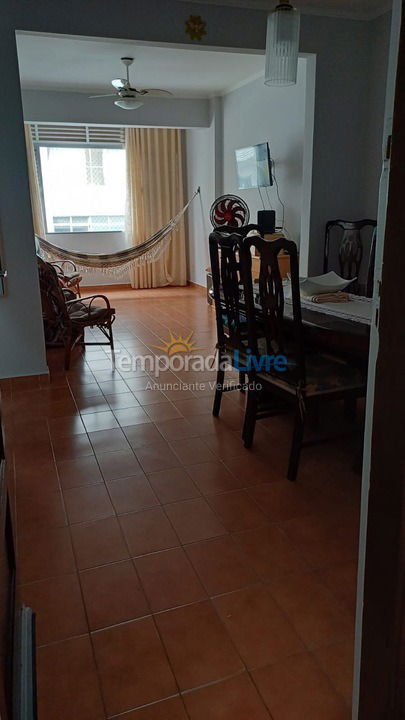 Apartment for vacation rental in Santos (José Menino)