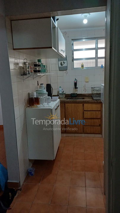 Apartment for vacation rental in Santos (José Menino)