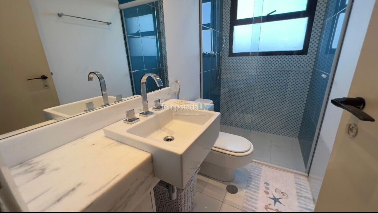 Apartamento para alquiler de vacaciones em Bertioga (Riviera de São Lourenço)