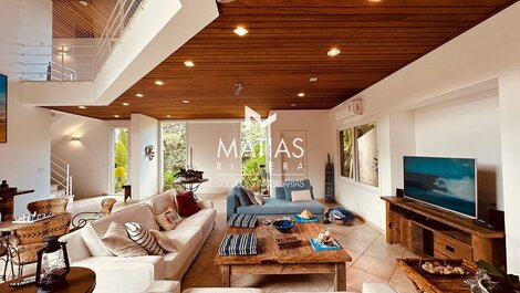 Casa Luxo Praia Semi Privativa Iporanga Guarujá