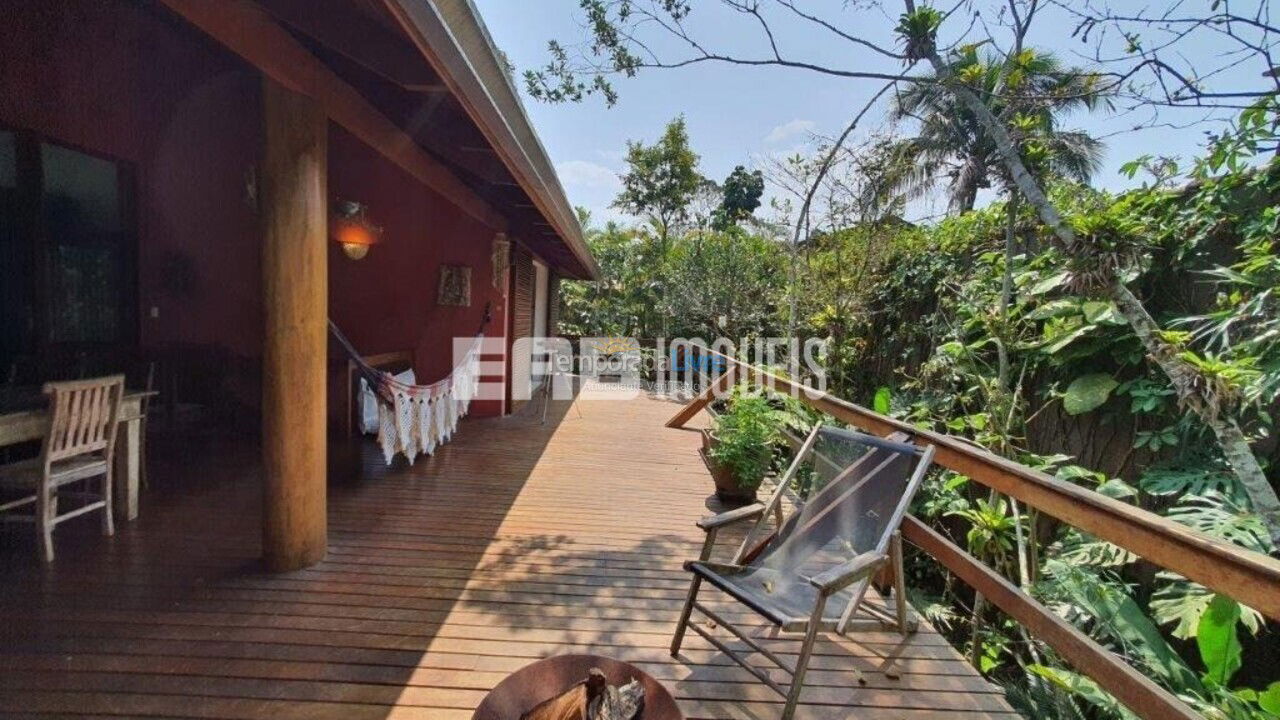 Casa para alquiler de vacaciones em Ubatuba (Praia de Itamambuca)