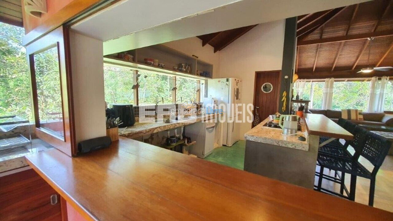 Casa para alquiler de vacaciones em Ubatuba (Praia de Itamambuca)