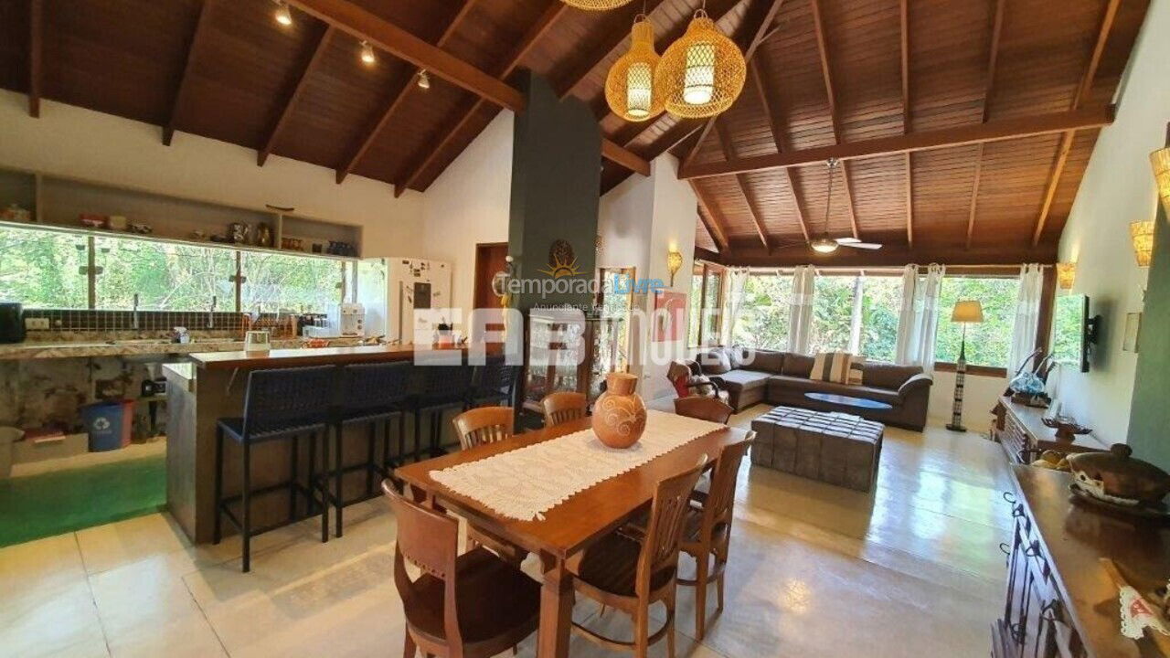 Casa para alquiler de vacaciones em Ubatuba (Praia de Itamambuca)