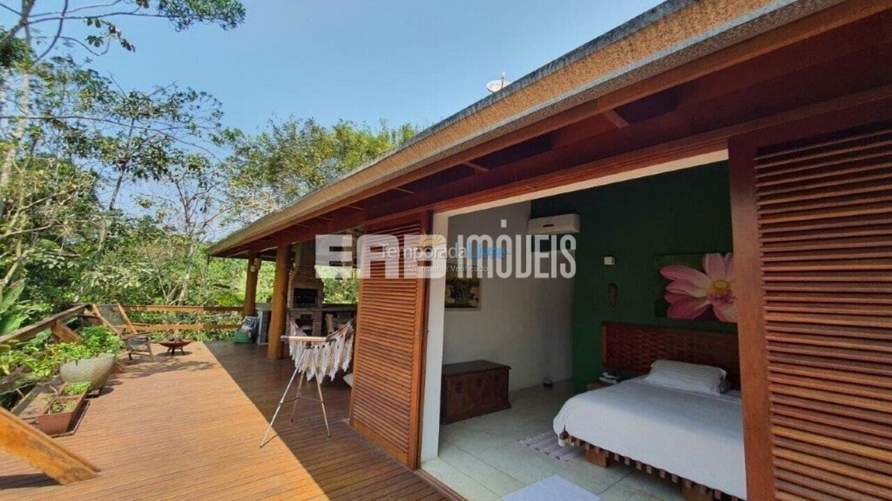 House for vacation rental in Ubatuba (Praia de Itamambuca)