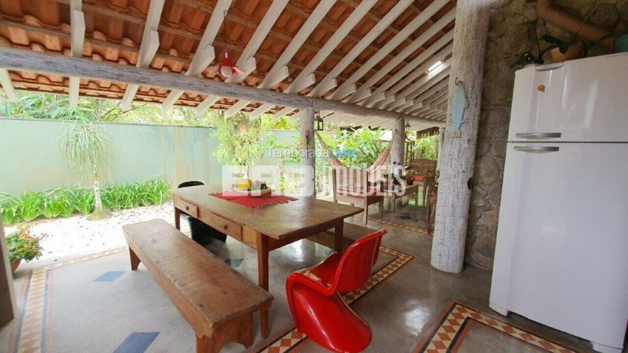 Casa para alquiler de vacaciones em Ubatuba (Itamambuca)