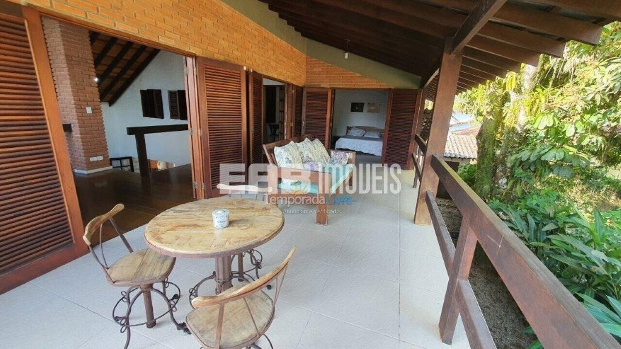 Casa para alquiler de vacaciones em Ubatuba (Itamambuca)