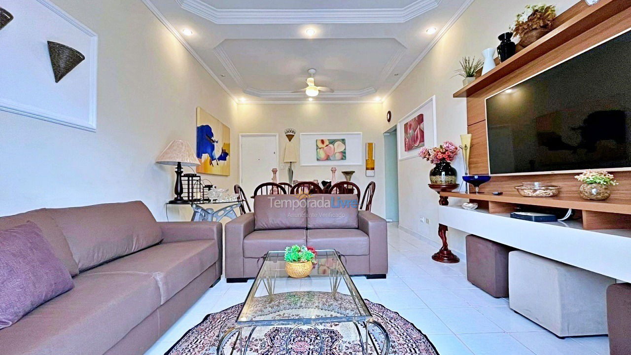 Apartment for vacation rental in Guarujá (Pitangueiras)