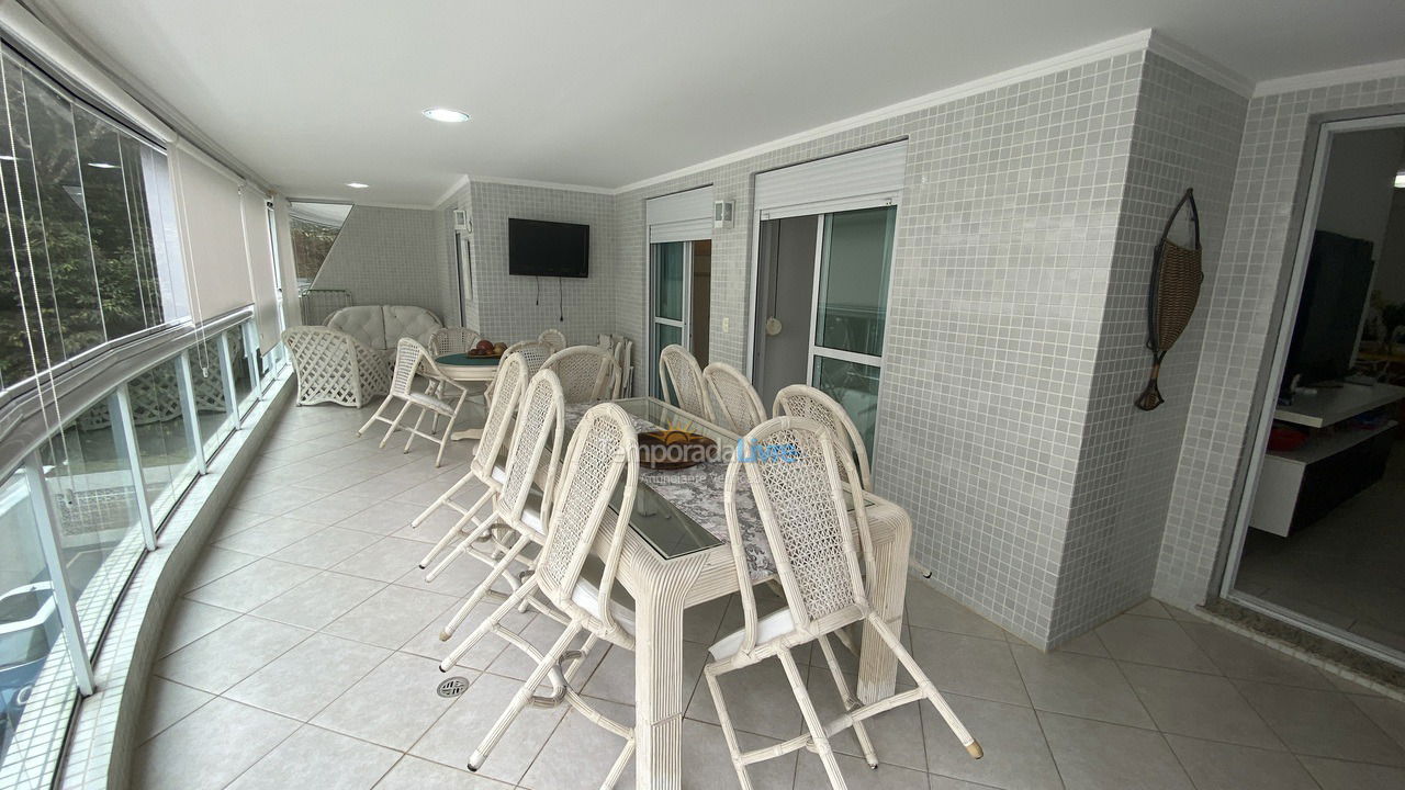 Apartamento para aluguel de temporada em Bertioga (Riviera de São Lourenço)