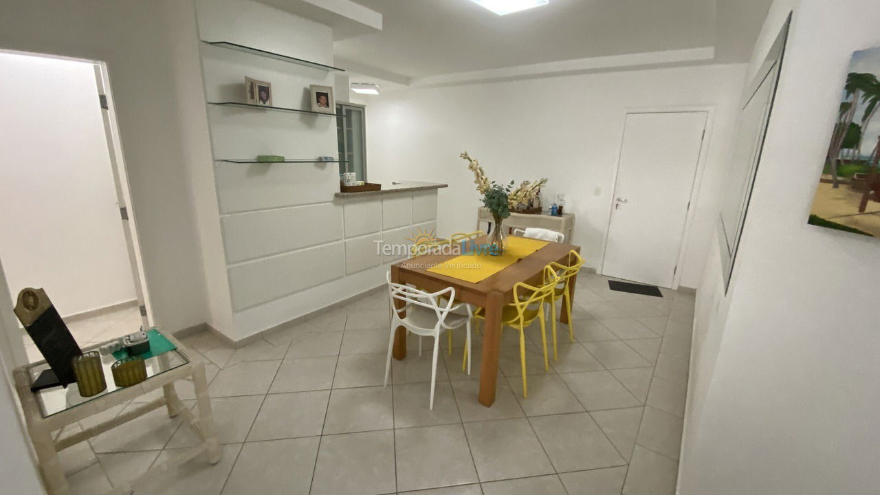 Apartamento para aluguel de temporada em Bertioga (Riviera de São Lourenço)