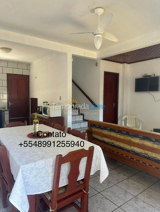 House for vacation rental in Florianópolis (Ponta das Canas)