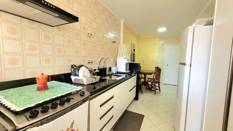 Apartment on the block of Pitangueiras Beach - Air Cond - 6 People