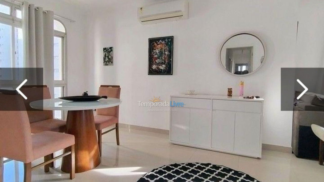 Apartment for vacation rental in Guarujá (Pitangueiras)