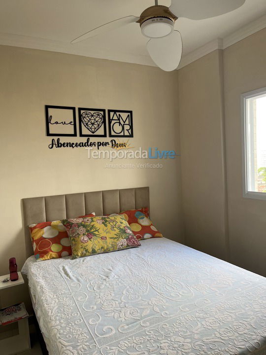 Apartment for vacation rental in Praia Grande (Vila Mirim)