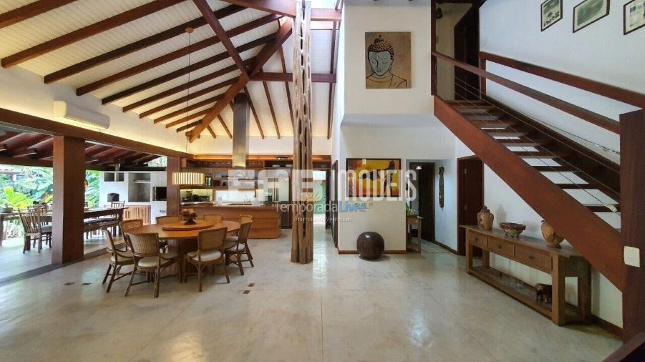 Casa para alquiler de vacaciones em Ubatuba (Praia de Itamambuca)