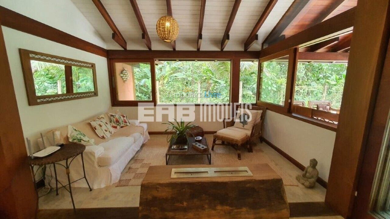 Casa para alquiler de vacaciones em Ubatuba (Praia de Itamambuca)