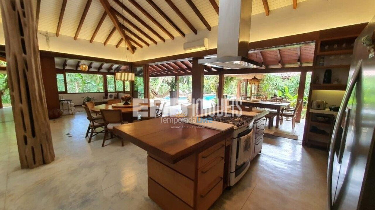 House for vacation rental in Ubatuba (Praia de Itamambuca)