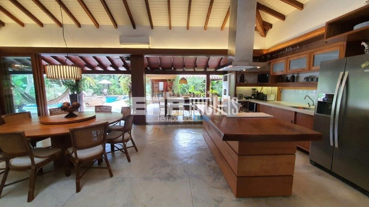 Casa para alquiler de vacaciones em Ubatuba (Praia de Itamambuca)