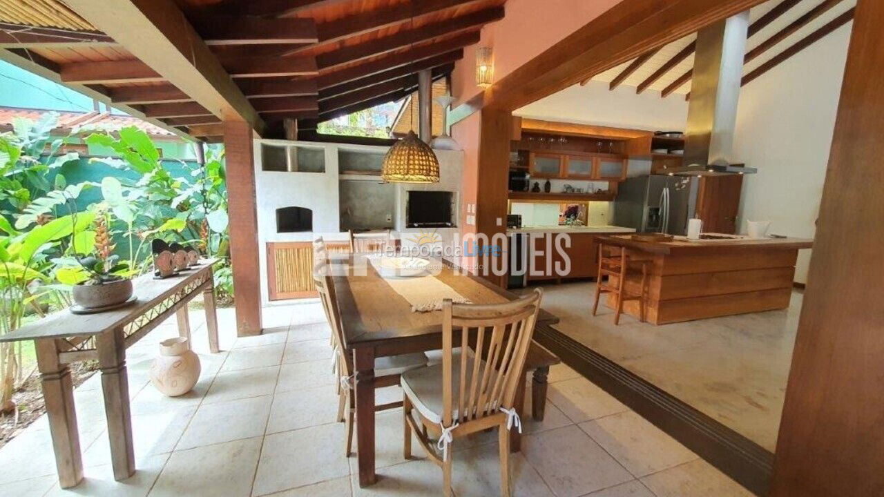 House for vacation rental in Ubatuba (Praia de Itamambuca)