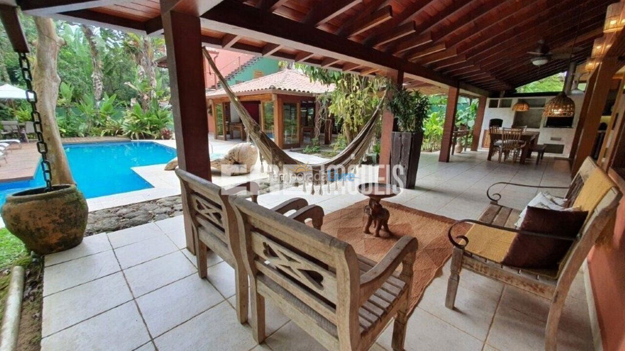 Casa para alquiler de vacaciones em Ubatuba (Praia de Itamambuca)