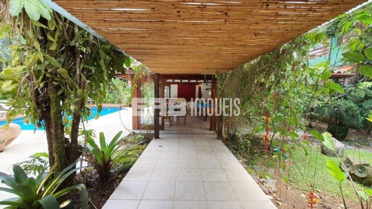 House for vacation rental in Ubatuba (Praia de Itamambuca)