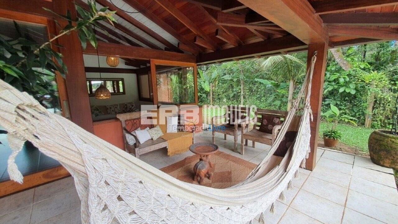 House for vacation rental in Ubatuba (Praia de Itamambuca)