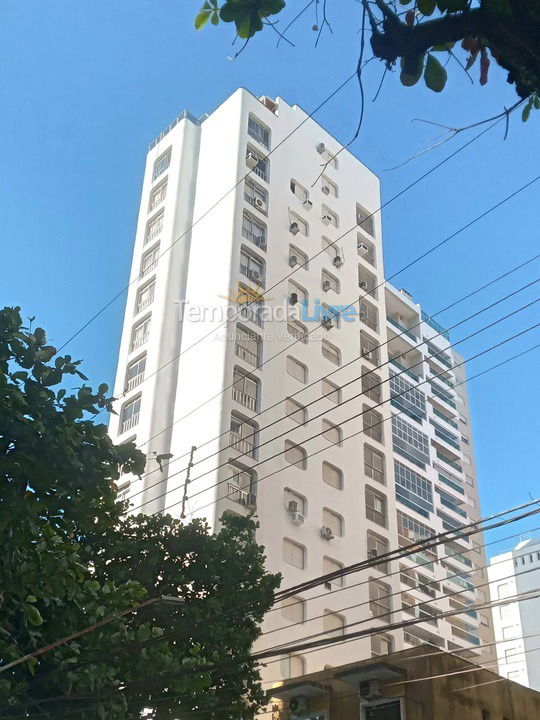 Apartamento para aluguel de temporada em Guarujá (Pitangueiras)