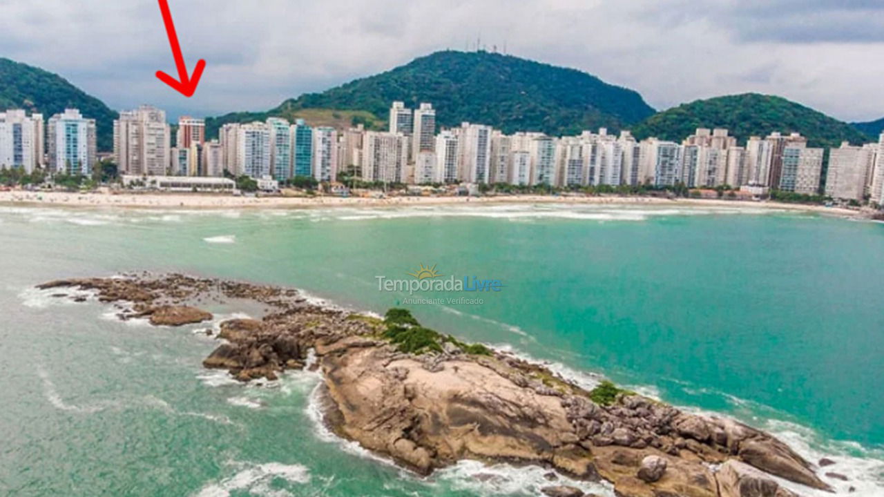 Apartment for vacation rental in Guarujá (Pitangueiras)