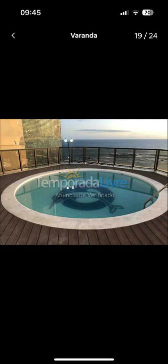 Apartment for vacation rental in Salvador (Ondina)