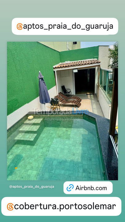 Apartment for vacation rental in Guarujá (Jardim Enseada)