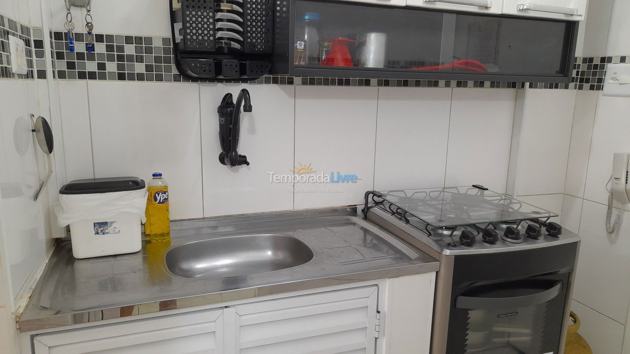 Apartamento para alquiler de vacaciones em Santos (Ponta da Praia)