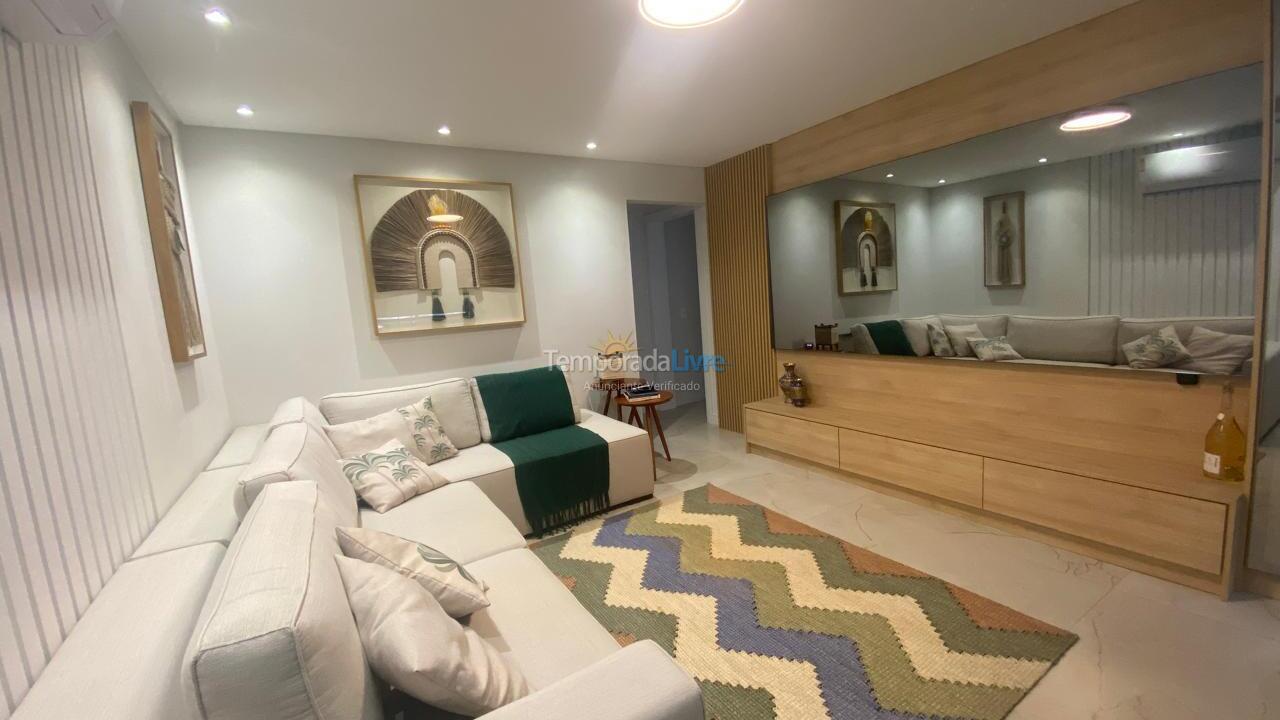 Apartamento para alquiler de vacaciones em Porto Belo (Praia do Pereque)