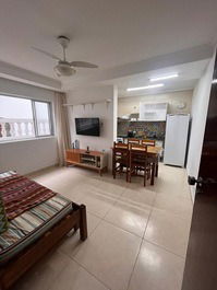 COZY APARTMENT 50 M FROM PRAIA GRANDE - UBATUBA, FOR 6 PEOPLE