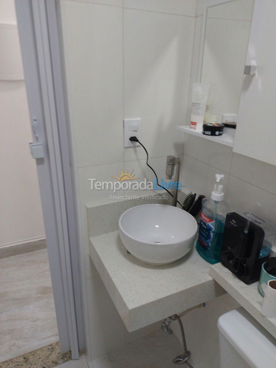 Apartment for vacation rental in Santos (José Menino)