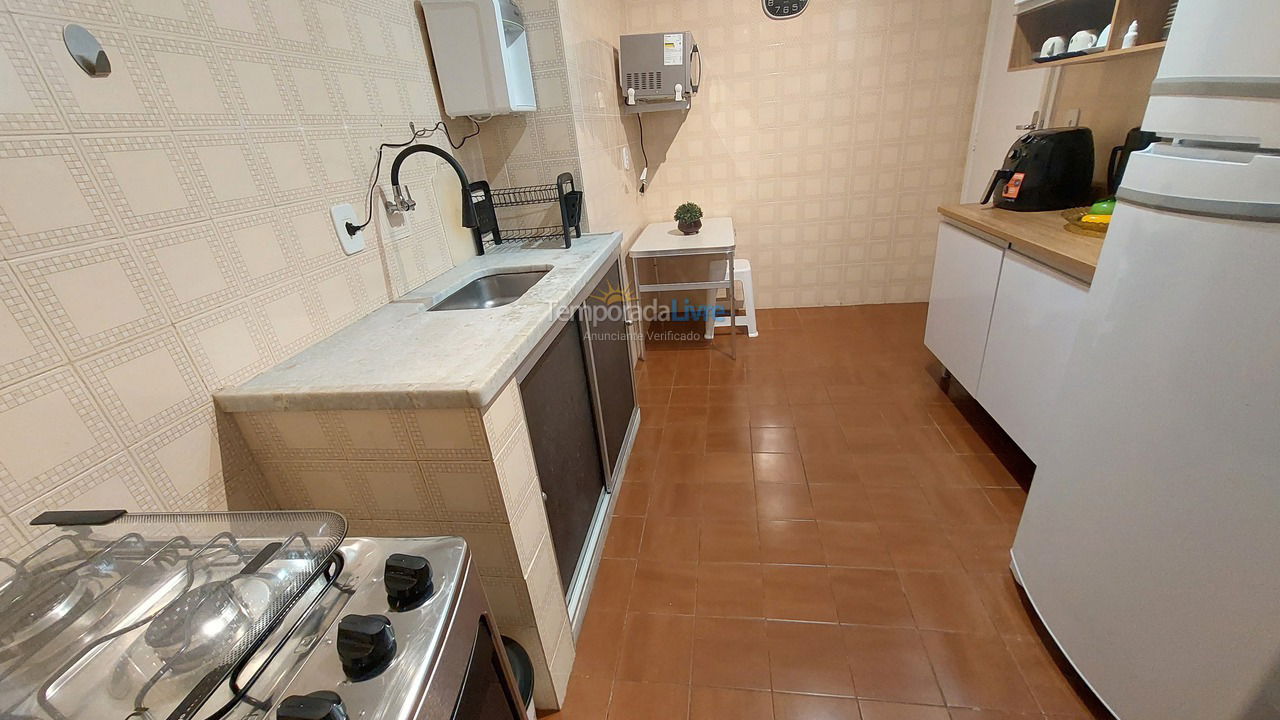 Apartamento para alquiler de vacaciones em Guarapari (Praia da Areia Preta)