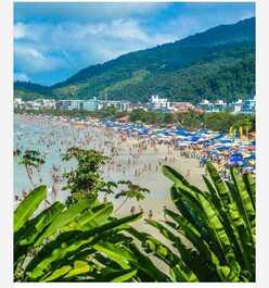 Estupendo apartamento en Praia Grande de Ubatuba para la temporada