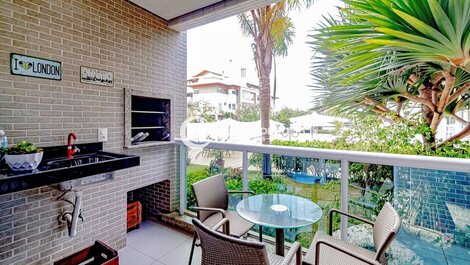 2 Bedroom Apartment with Pool View - Pamplona Beach