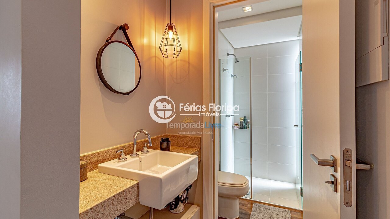 Apartment for vacation rental in Florianópolis (Novo Campeche)