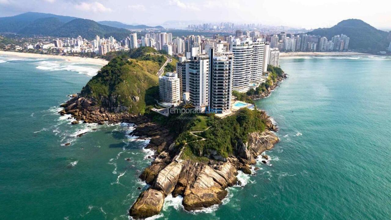 Apartment for vacation rental in Guarujá (Pitangueiras)