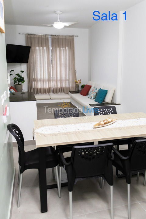 Apartment for vacation rental in Guarujá (Pitangueiras)