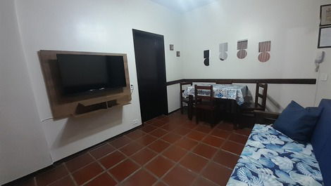 PERFECT LOCATION - AP 1 DORM. A 6 MIN. FOOT BEACH TENÓRIO WITH WI FI