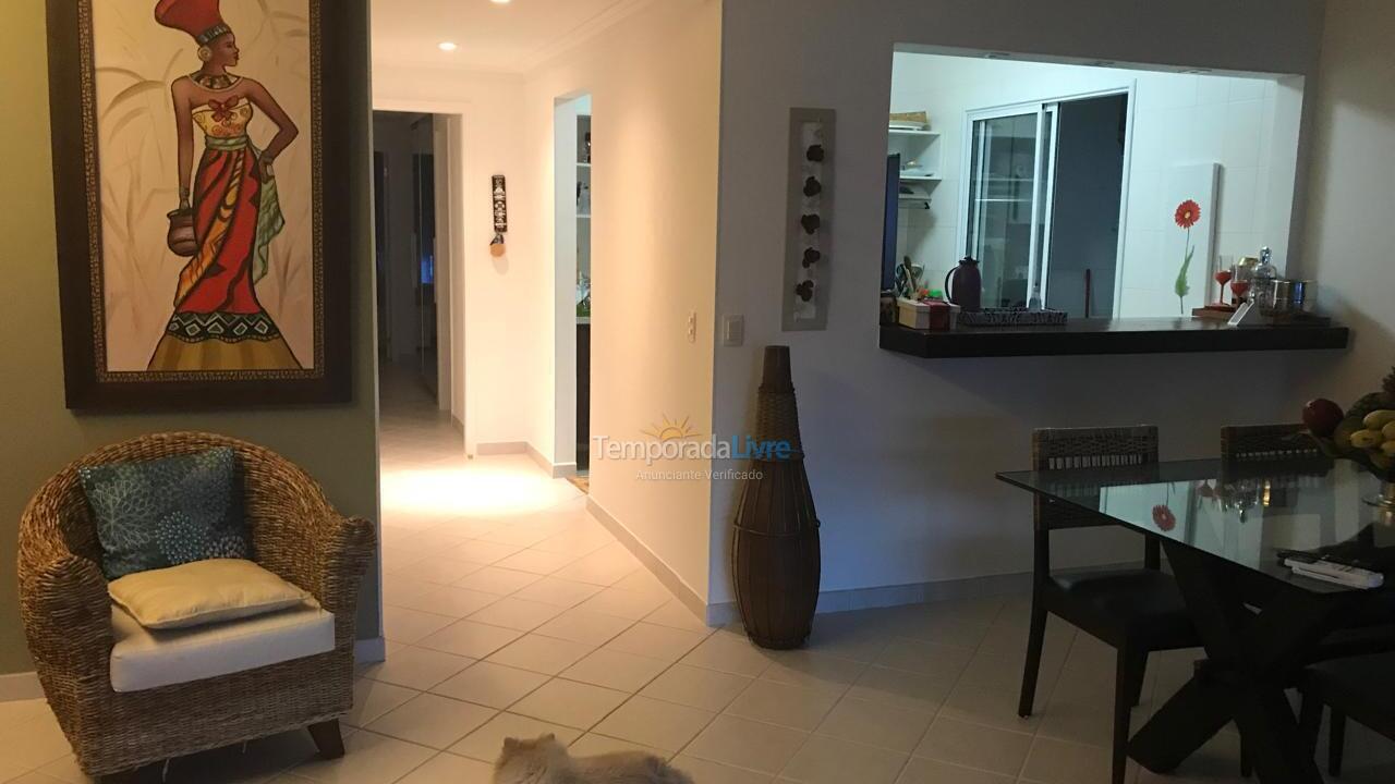 Apartamento para alquiler de vacaciones em Bertioga (Riviera de São Lourenço)