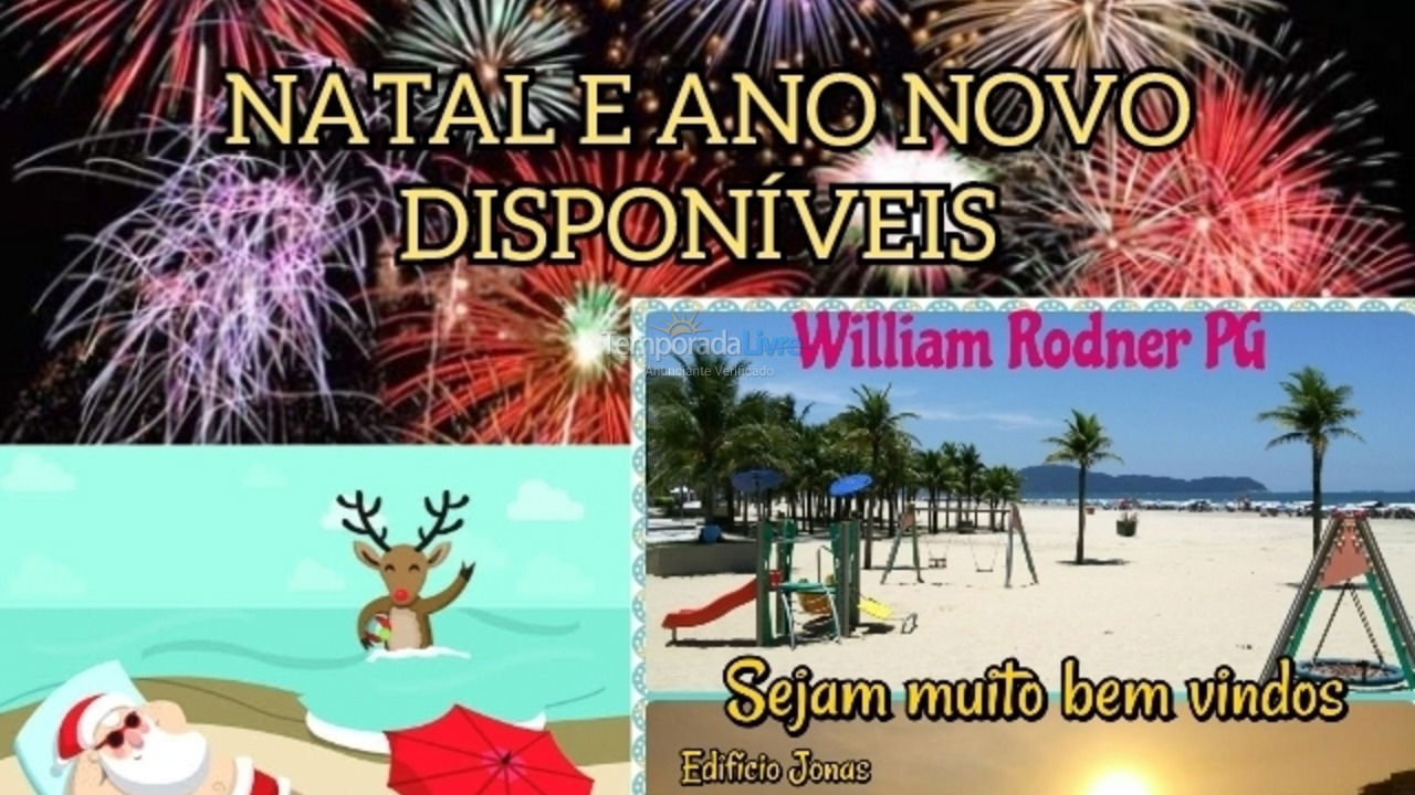 Apartamento para aluguel de temporada em Praia Grande (Vila Tupi)