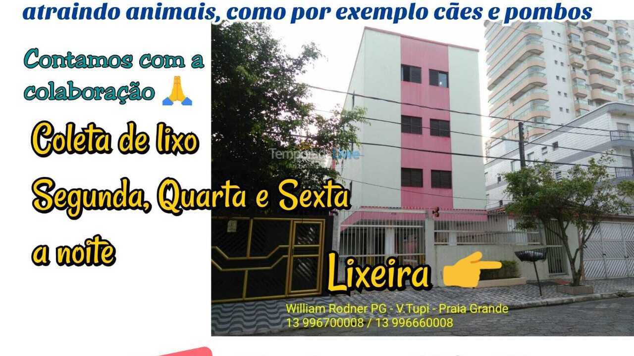 Apartamento para aluguel de temporada em Praia Grande (Vila Tupi)