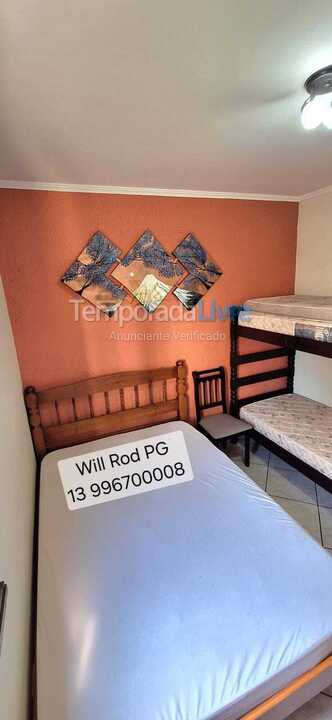 Apartamento para aluguel de temporada em Praia Grande (Vila Tupi)