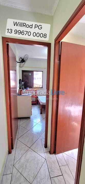 Apartamento para aluguel de temporada em Praia Grande (Vila Tupi)