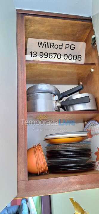 Apartamento para aluguel de temporada em Praia Grande (Vila Tupi)