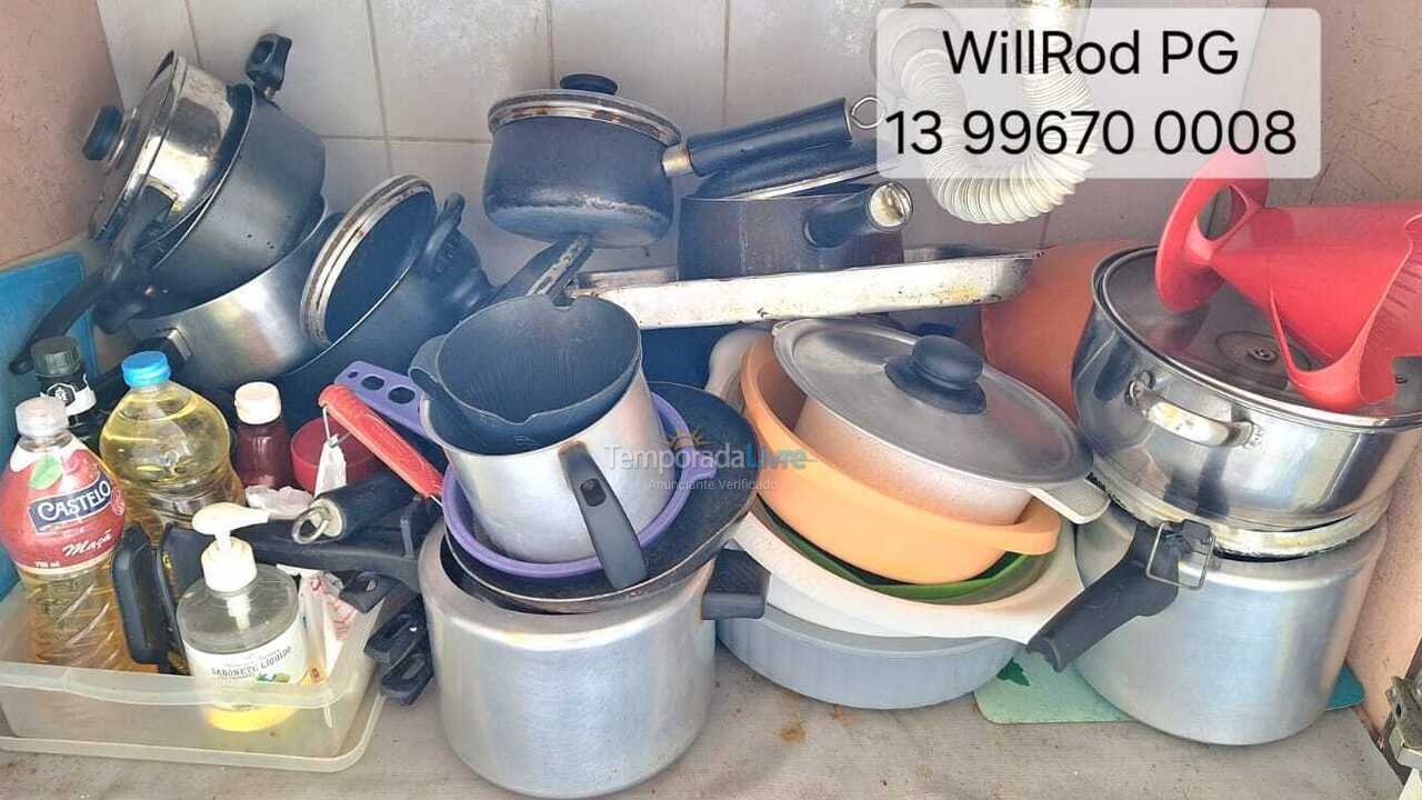 Apartamento para aluguel de temporada em Praia Grande (Vila Tupi)
